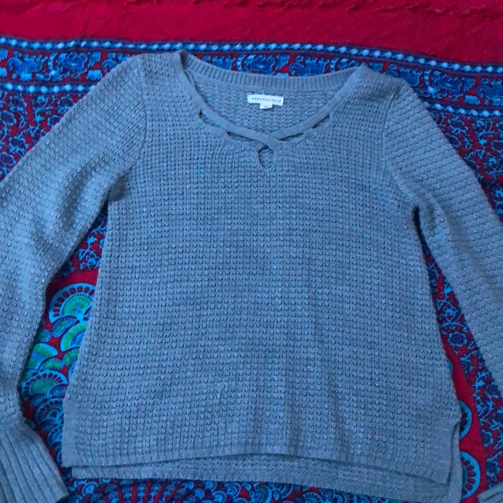 Grey sweater